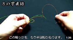 ８の字　直結の仕方